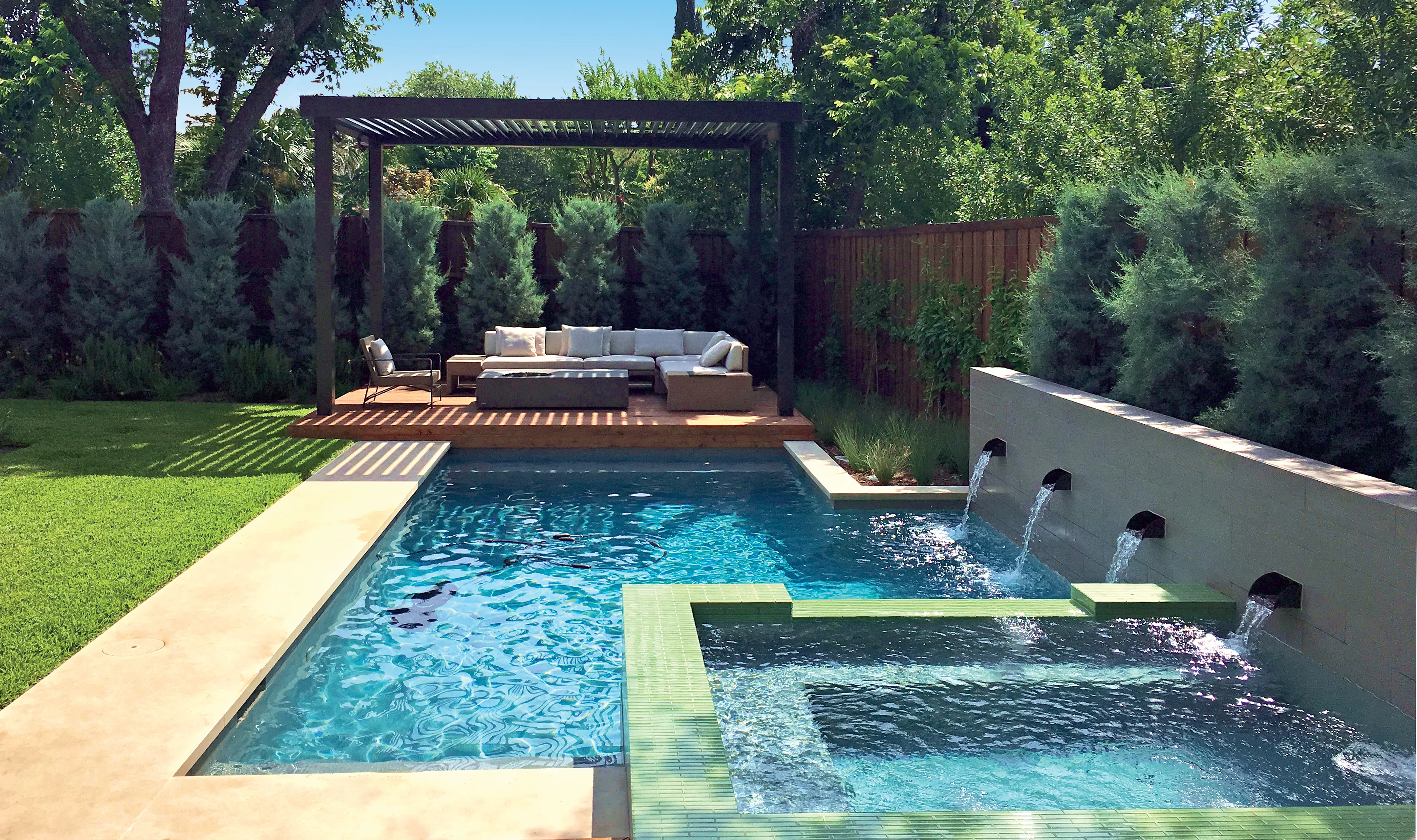 Burdett pool project